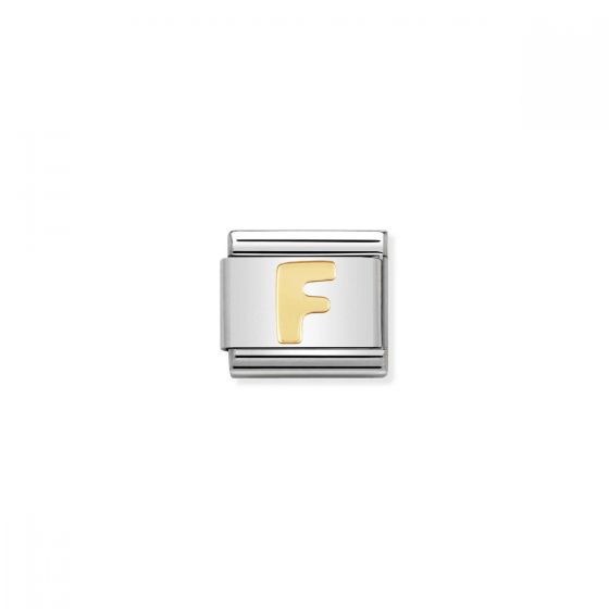 Nomination Gold Classic Letter Charm - G