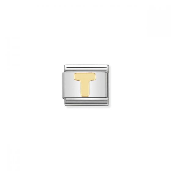 Nomination Gold Classic Letter Charm - U