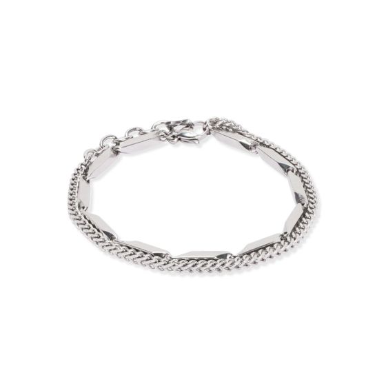 Coeur De Lion Twisted Layers Necklace - Silver - 0801301700