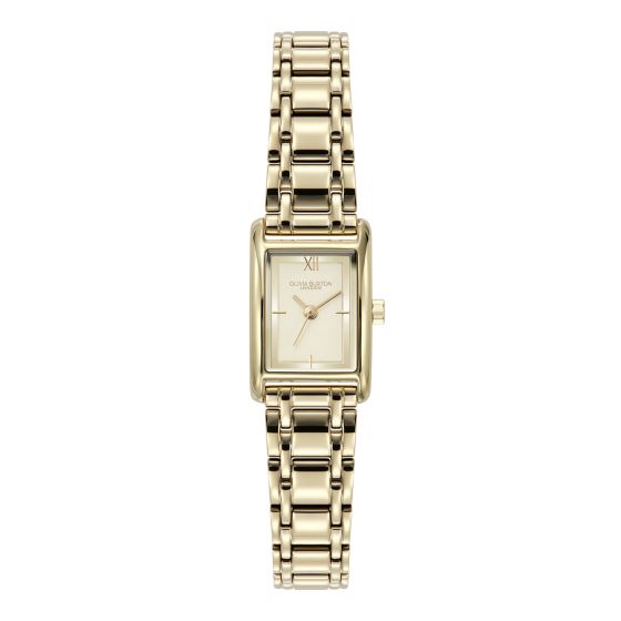 Olivia Burton Classic 16mm Mini Grove Gold Bracelet Watch 24000282