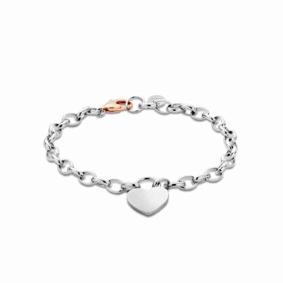 Clogau Cariad Sterling Silver Padlock Bracelet 3SCAR952