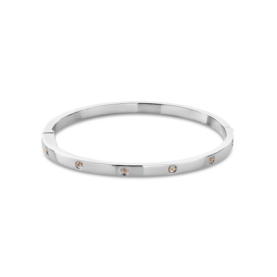 Clogau Insignia Sterling Silver Slim Bangle 3SINS852