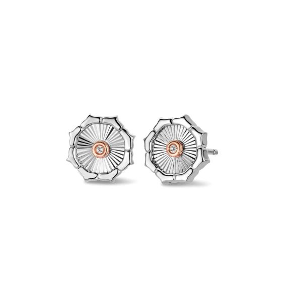 Clogau Nos Da Silver Stud Earrings - 3SNDA0719