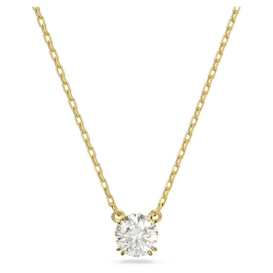 Swarovski Constella Pendant - White with Gold Tone Plating 5636703