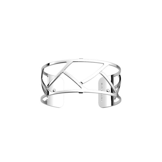 Les Georgettes Tresse 25mm Bracelet - Silver Finish