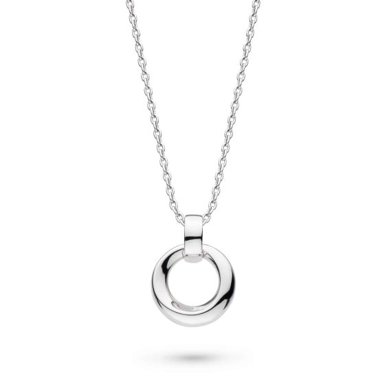 Kit Heath Bevel Cirque Dainty Necklace - Silver