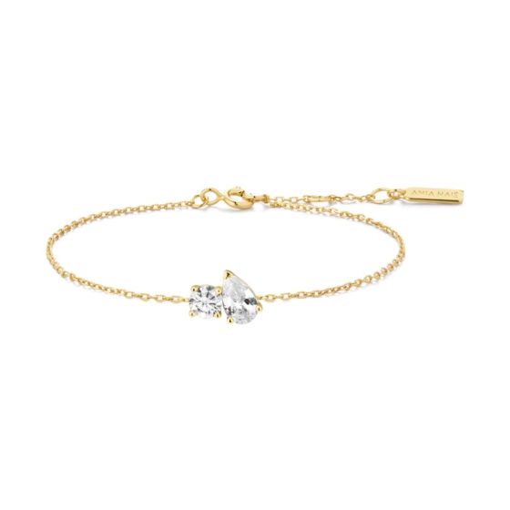 Ania Haie Toi & Moi Gold Bracelet. Item code B071-03G.