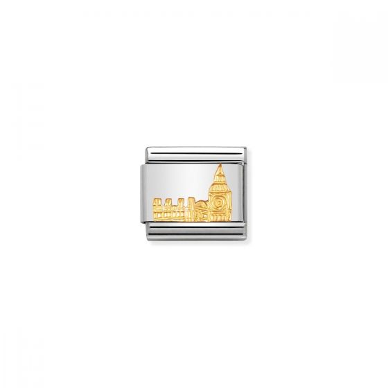 Nomination Classic Monuments Big Ben Charm - 18k Charm - 030123/01