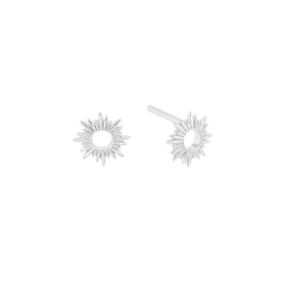 Rachel Jackson Eternal Sun Stud Earrings Silver EGME1S