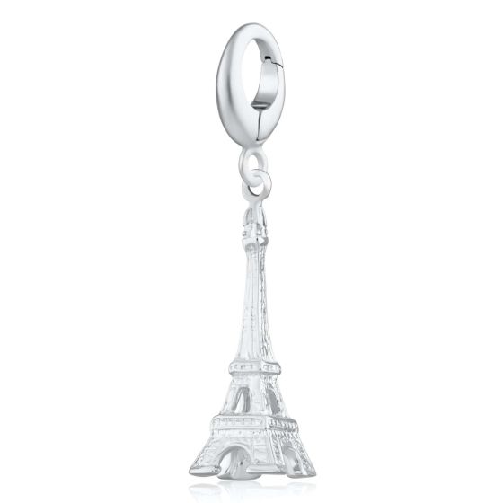 Lily Charmed Eiffel Tower Charm Silver - item number CSEI