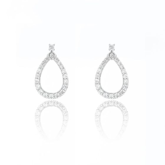 Georgini Goddess Freya Earrings - Silver - IE1117W