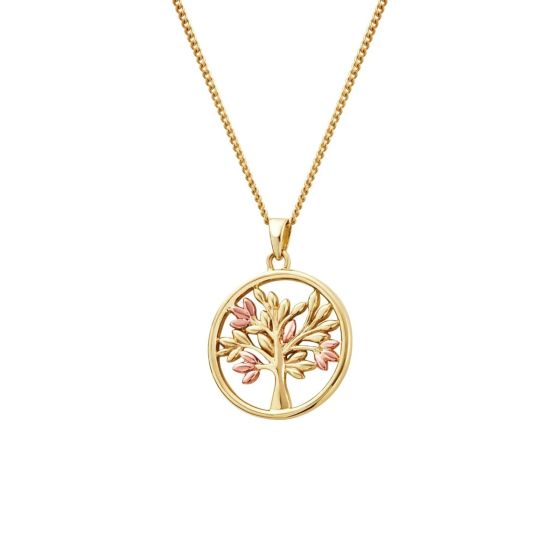 Clogau Tree of Life 9ct Solid Gold Pendant - GTOL0015