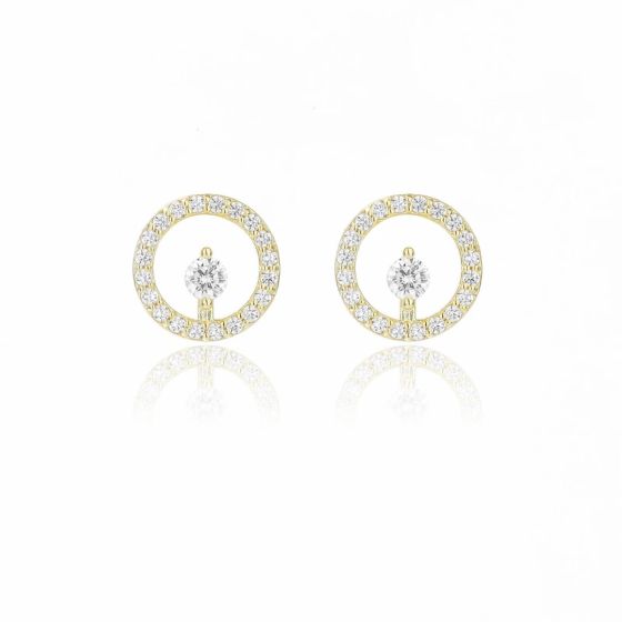 Georgini Goddess Cora Earrings - Gold - IE1116G