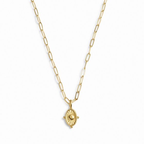 Katie Loxton Talis Waterproof Gold Charm Necklace KLJ6164