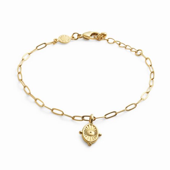 Katie Loxton Talis Waterproof Gold Charm Bracelet KLJ6165