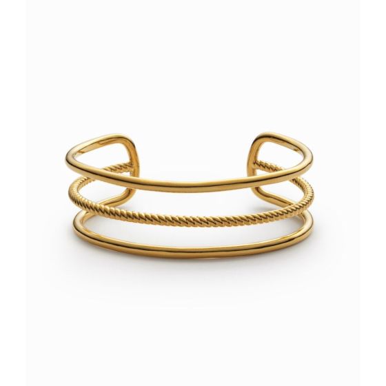 Katie Loxton Laia Waterproof Gold Bangle. Item code KLJ6461.