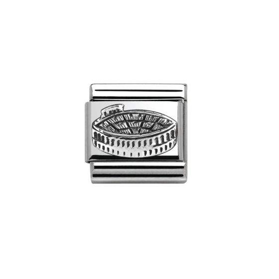 Nomination Classic Monuments Charm Silver Verona Amphitheatre 330105/33