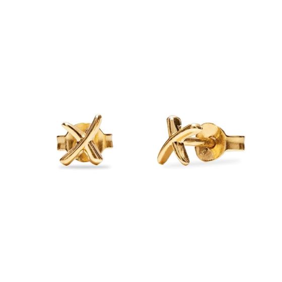 Annie Haak Kiss Stud Earrings - Gold - E0379