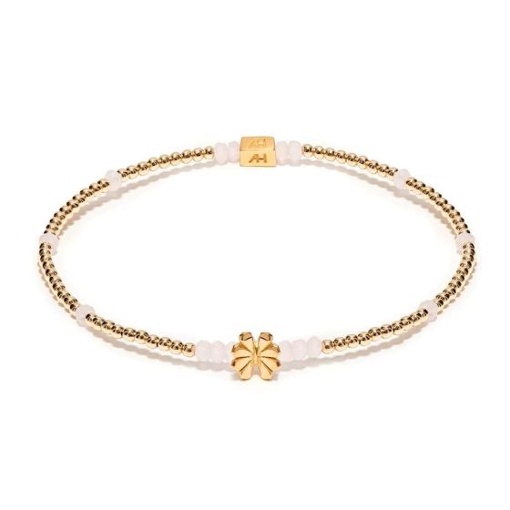 Annie Haak Sweet Pea Gold Bracelet - Daisy Charm - B2713-17