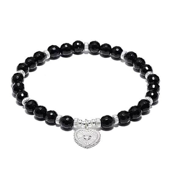 Annie Haak Black Onyx Vintage Heart - PRXMA25-17