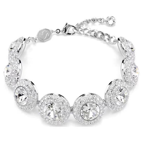 Swarovski Una Angelic Bracelet - White with Rhodium Plating - 5735343
