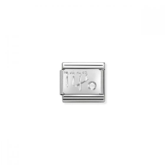 Nomination Silver and Zirconia Classic Virgo Charm - 330302/06