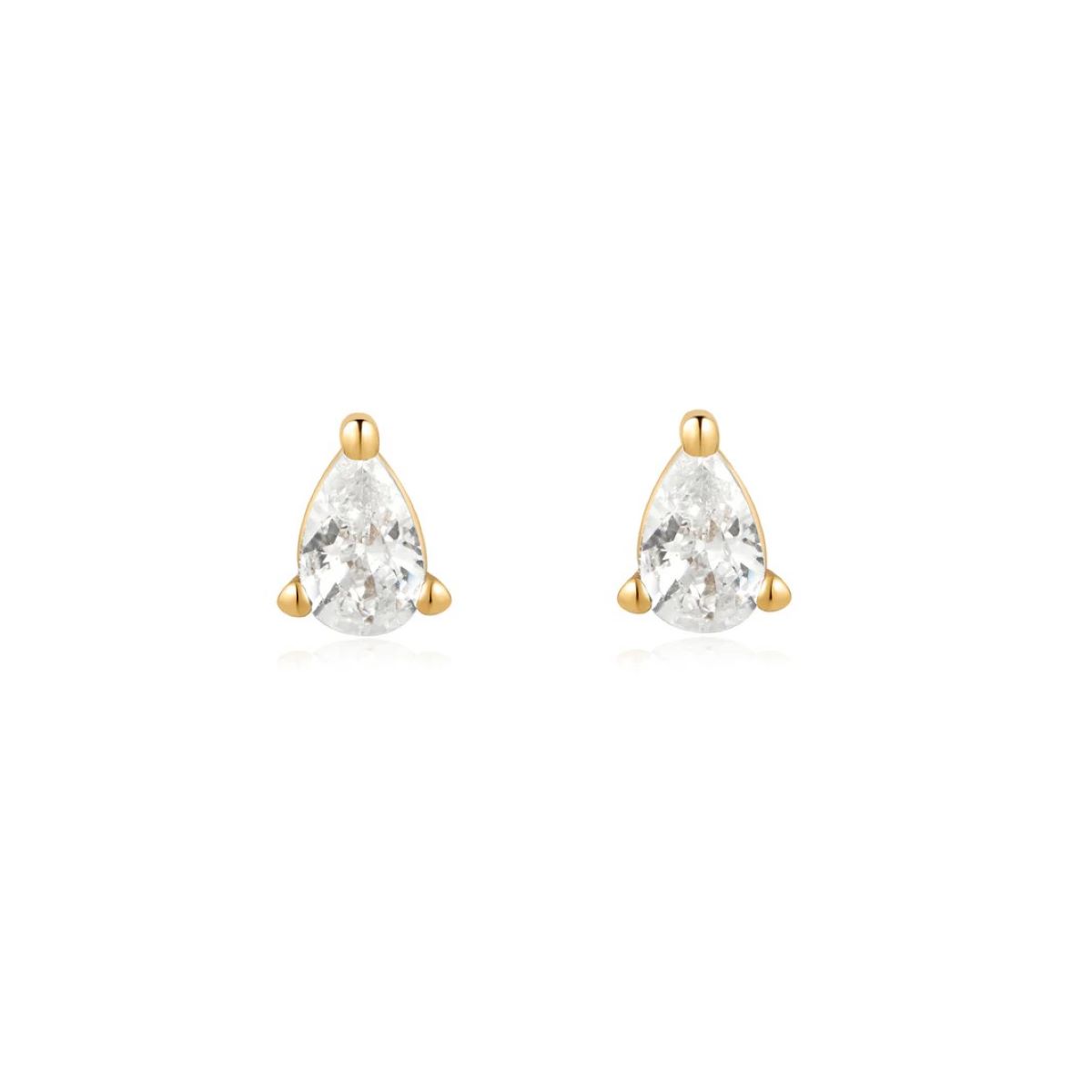 Ania Haie Gold Pear Stud Earrings - E056_01G