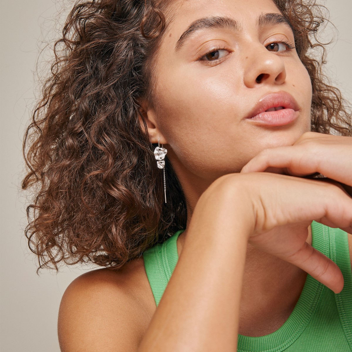 Enamel Copenhagen Kim Silver Earrings