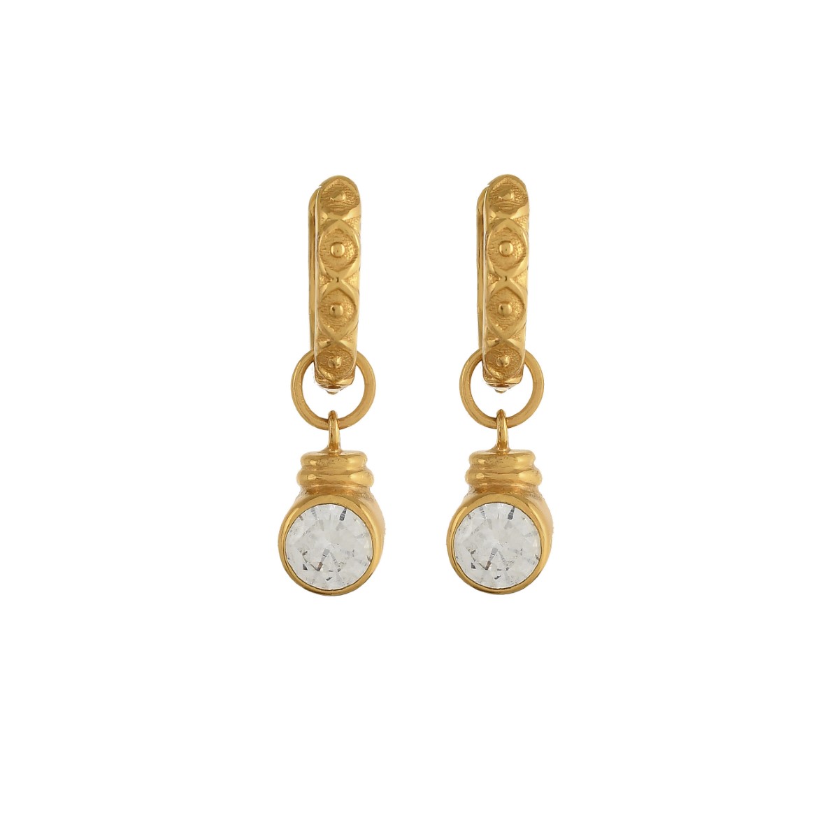 Shyla London Estelle Earrings - Crystal Clear