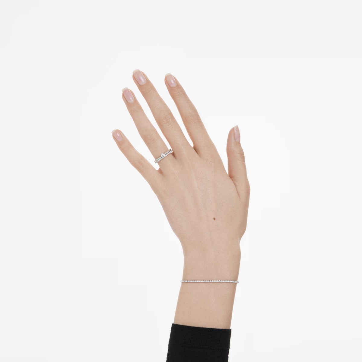 Swarovski Eternity Solitaire Ring - Lab-Grown Diamonds 0.25ct Sterling Silver 5696900