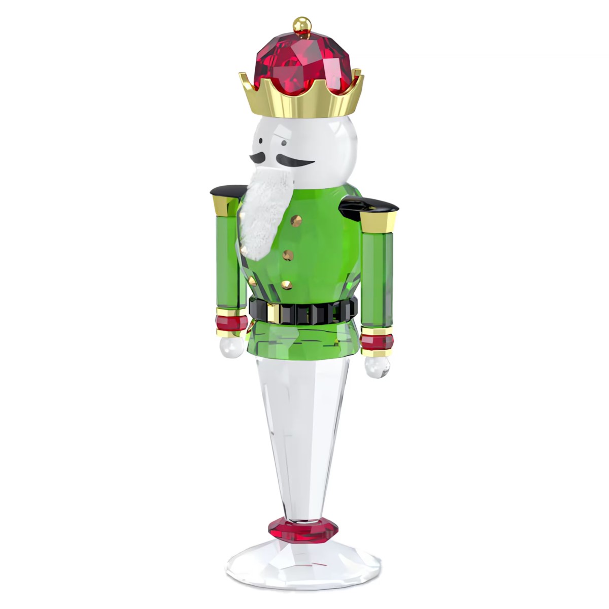 Swarovski Holiday Cheers Green Nutcracker - Large