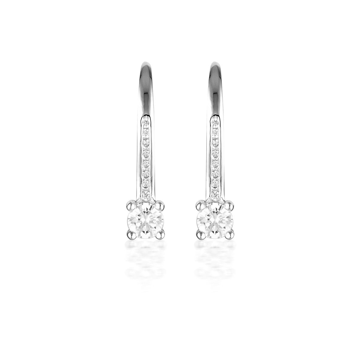 Georgini Red Carpet Venice Earrings - Silver - IE1083W