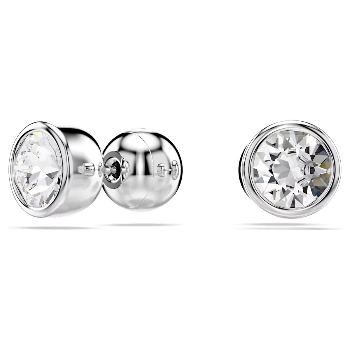 Swarovski Imber Stud Earrings - White with Rhodium Plating - 5696073
