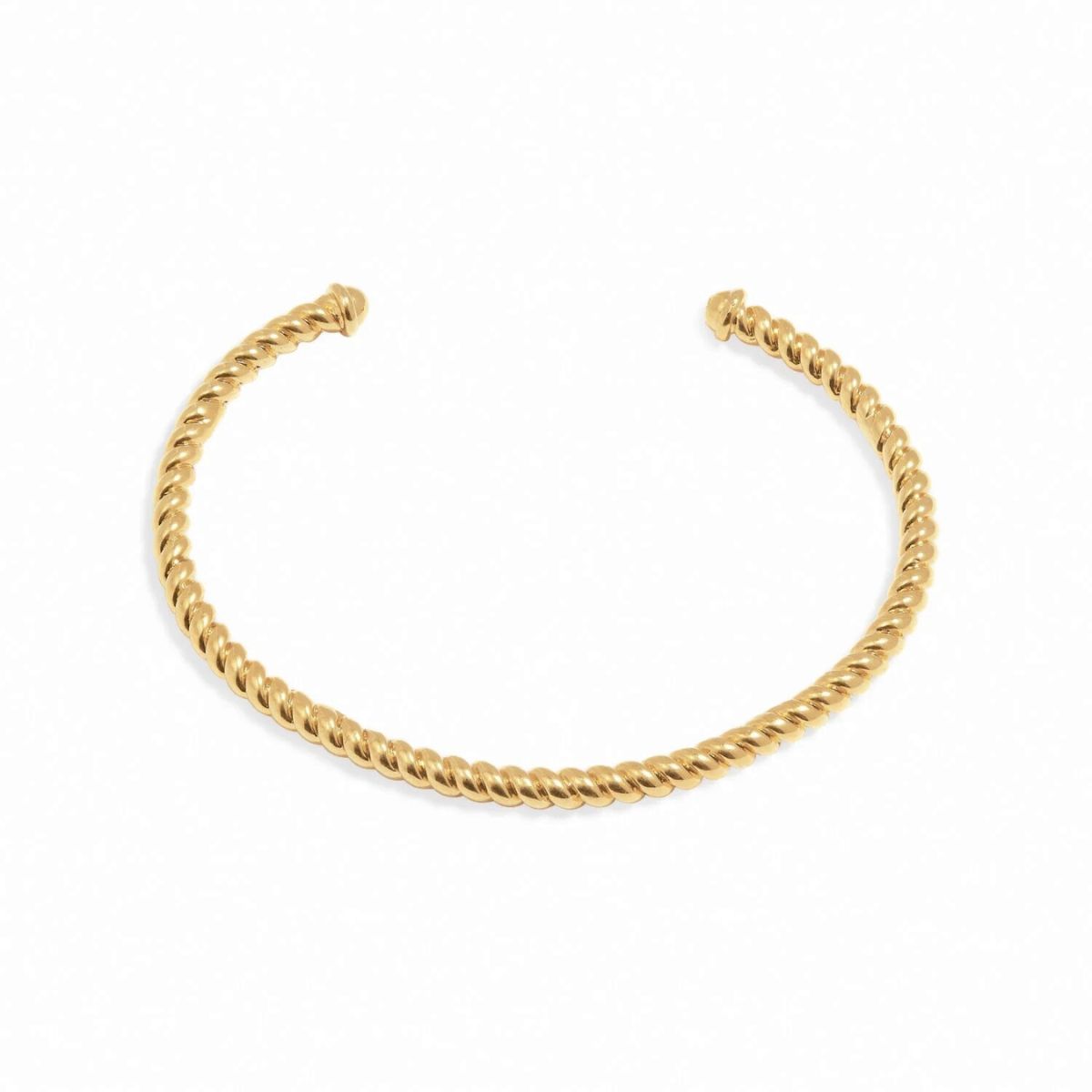Katie Loxton Celine Waterproof Gold Rope Bangle KLJ6274
