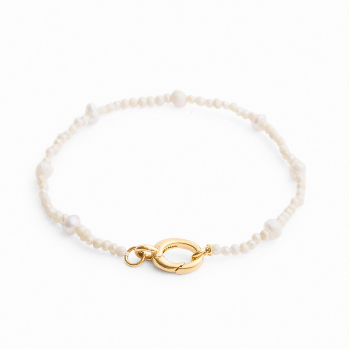 Katie Loxton Pearl Glow Waterproof Gold Bracelet | Item code KLJ6361