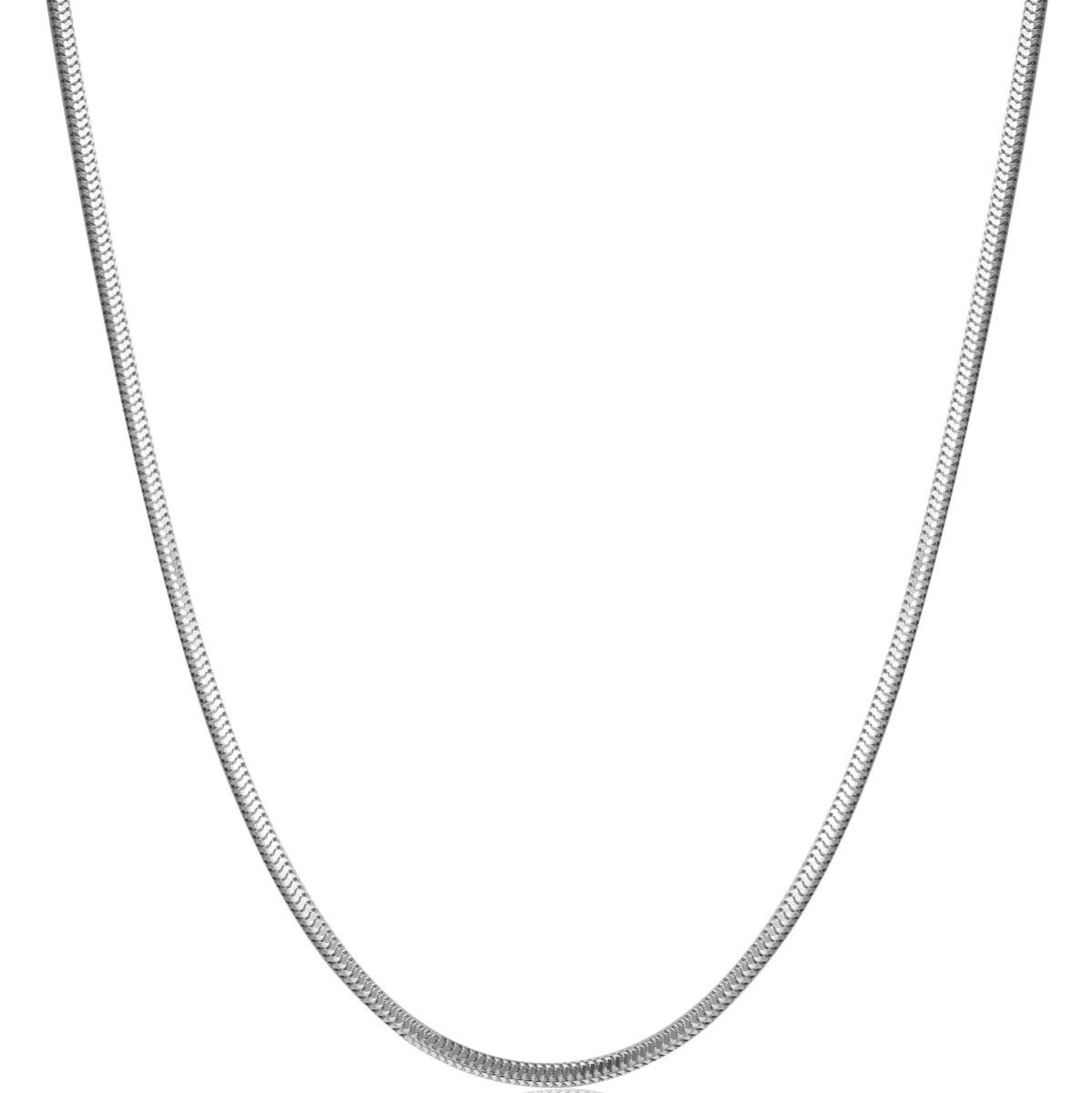 Ania Haie Snake Chain Necklace Silver