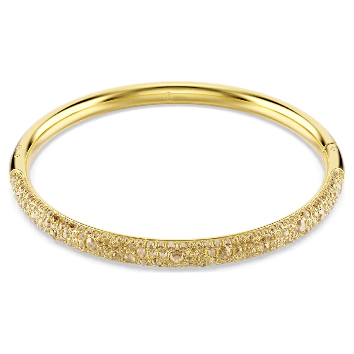 Swarovski Sublima Bangle Snow Pavé - White with Gold Tone Plating - 5723337