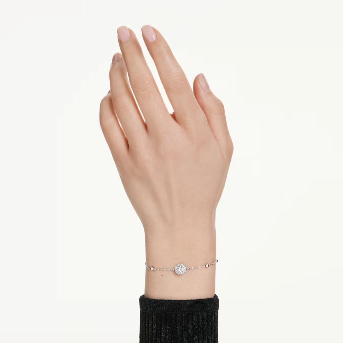 Swarovski Una Angelic Bracelet Round Cut - White with Rhodium Plating - 5733196