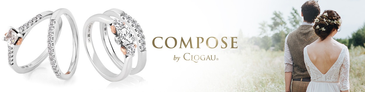 Clogau Compose Engagement and Wedding Rings